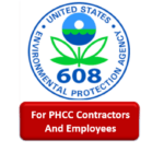 EPA 608 Certification PHCC Members   March 6th    Marlborough