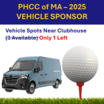 VEHICLE SPOTS NEAR CLUBHOUSE - 2025 GOLF OUTING